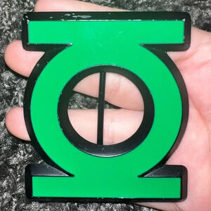 DC Comic Green Lantern Logo Belt Buckle